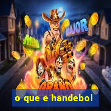 o que e handebol